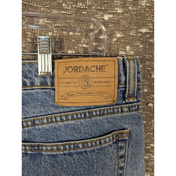 Vintage Jordache Blue Denim Jeans Women's 13/14 Regular‎ Tapered Leg - Picture 7 of 11